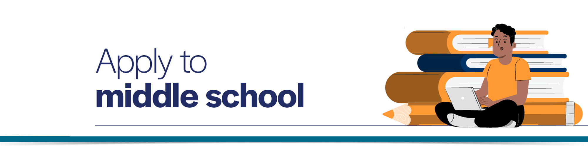 Admissions banner